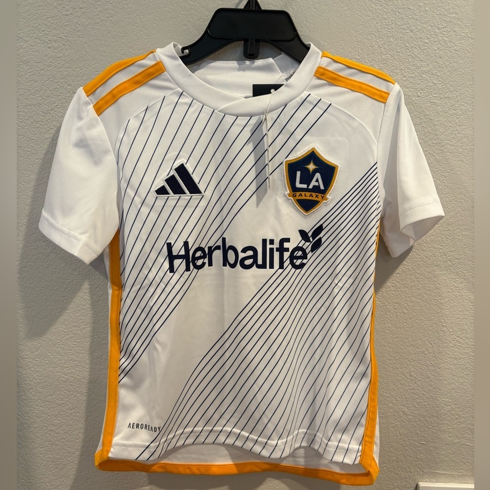 Adidas Los Angeles Galaxy Jersey Toddler Size 5T New With Tags - Picture 2 of 11